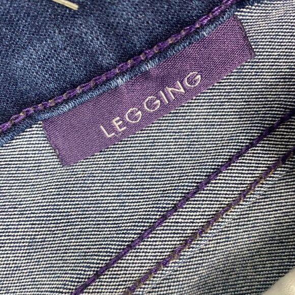 NYDJ Legging Dark Wash Skinny Jeans - Picture 6 of 9